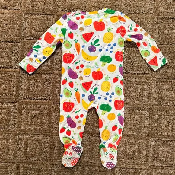 NWT - Angel Dear - 2 Way Zipper Footie - Size 6-9M - Picture 3 of 6